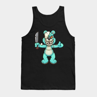 Evil Teddy bear Tank Top